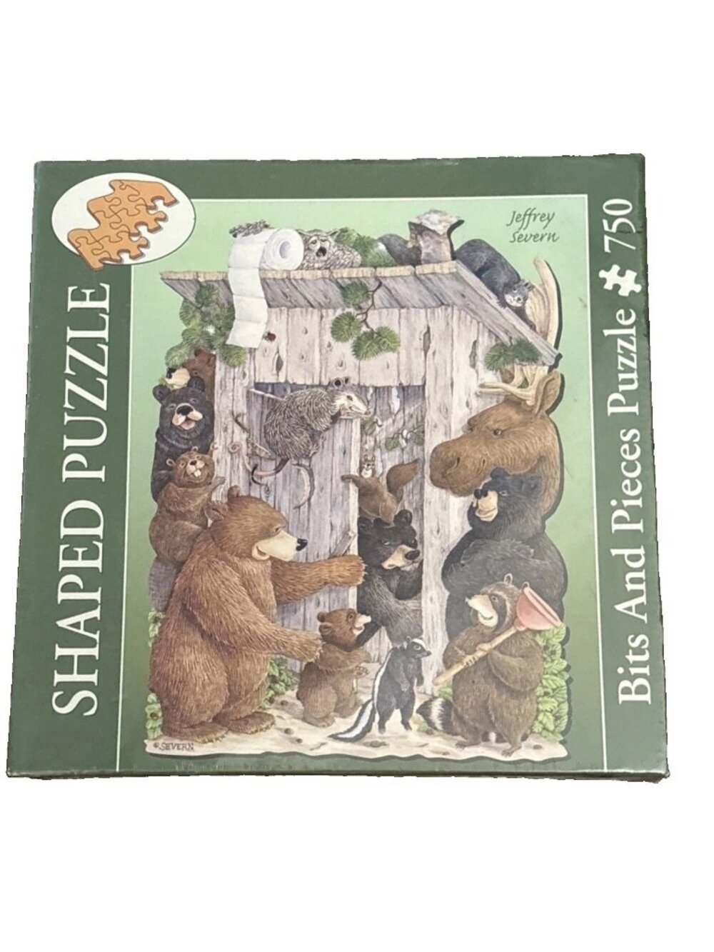 Bits & Pieces Puzzle Whose Turn Is It? Jeffery Severn 750 Pieces 20”x 27” Sealed